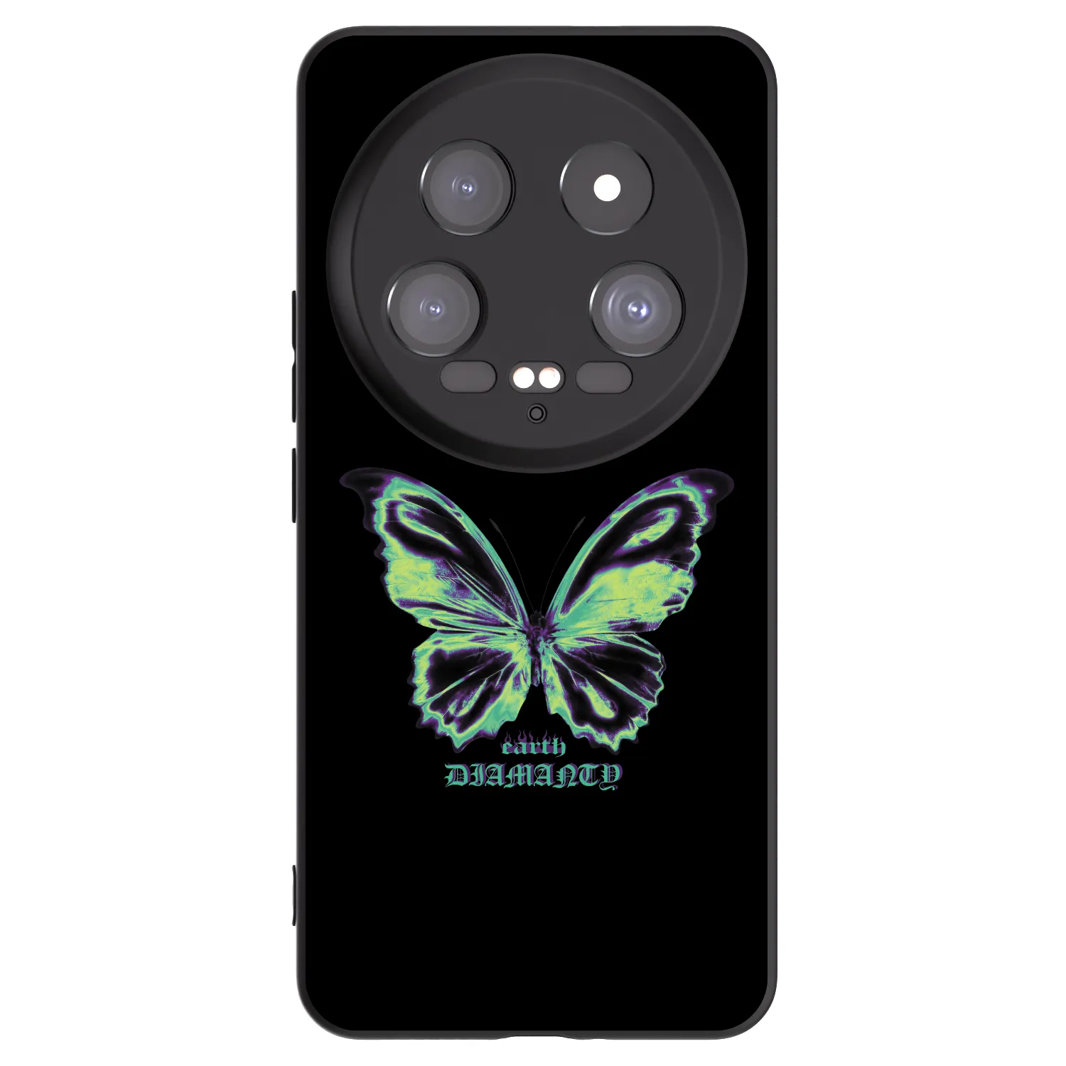 Picasee crna silikonska maskica za Xiaomi 14 Ultra - Diamanty Blue