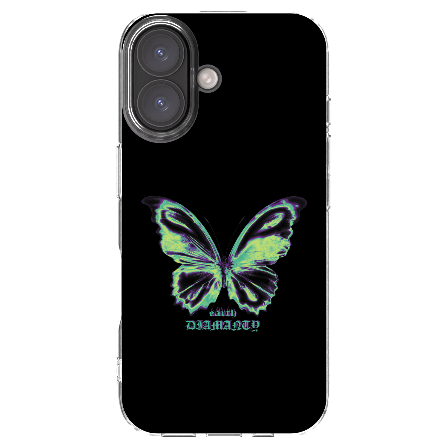 Picasee silikonska prozirna maskica za Apple iPhone 16 - Diamanty Blue