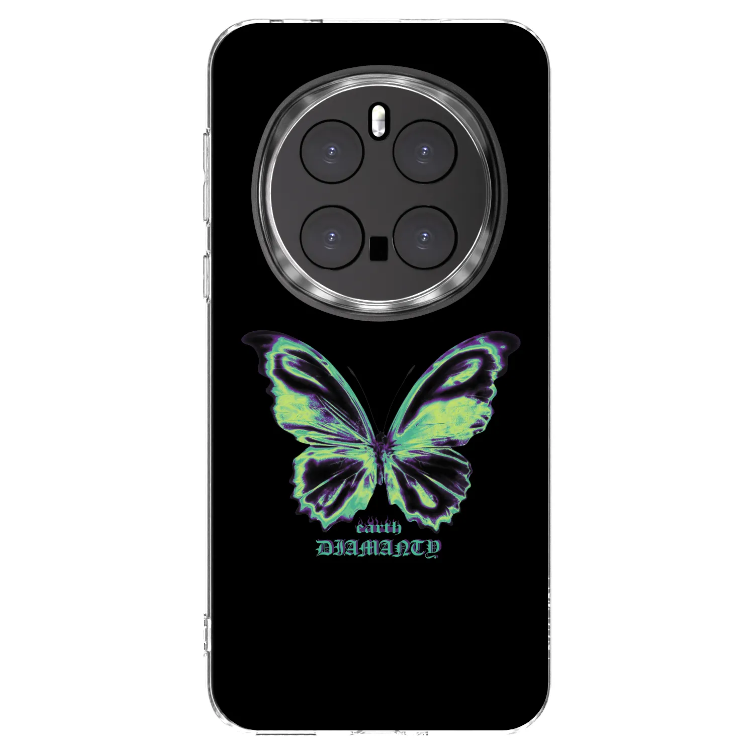 Picasee silikonska prozirna maskica za Honor Magic7 Pro 5G - Diamanty Blue