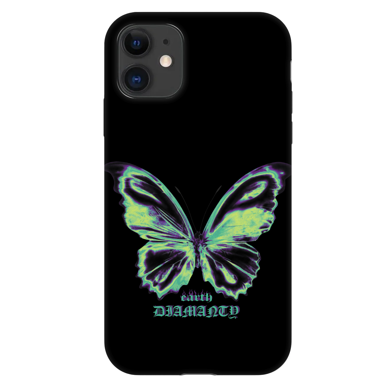 Picasee Fashion Case za Apple iPhone 11 - Diamanty Blue