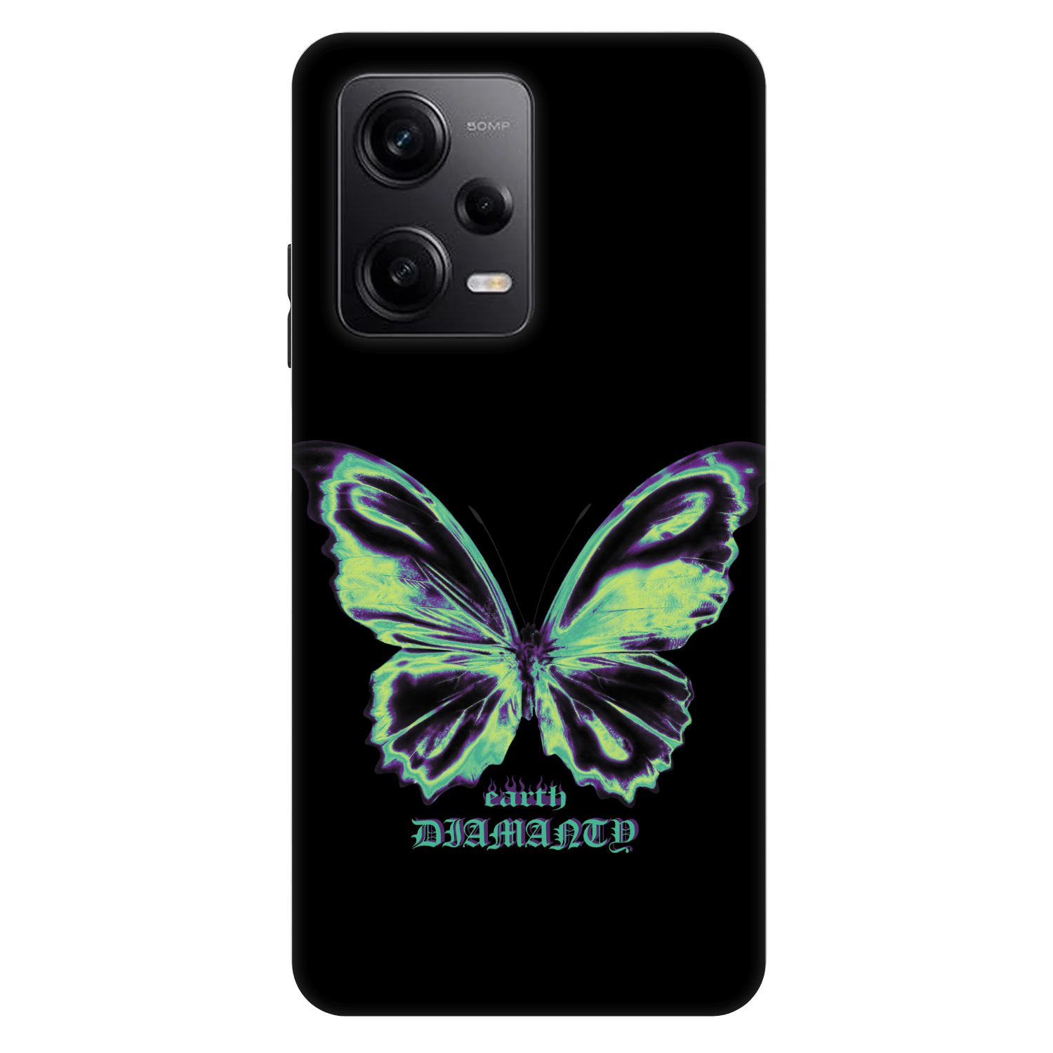 Picasee Fashion Case za Xiaomi Redmi Note 12 Pro 5G - Diamanty Blue