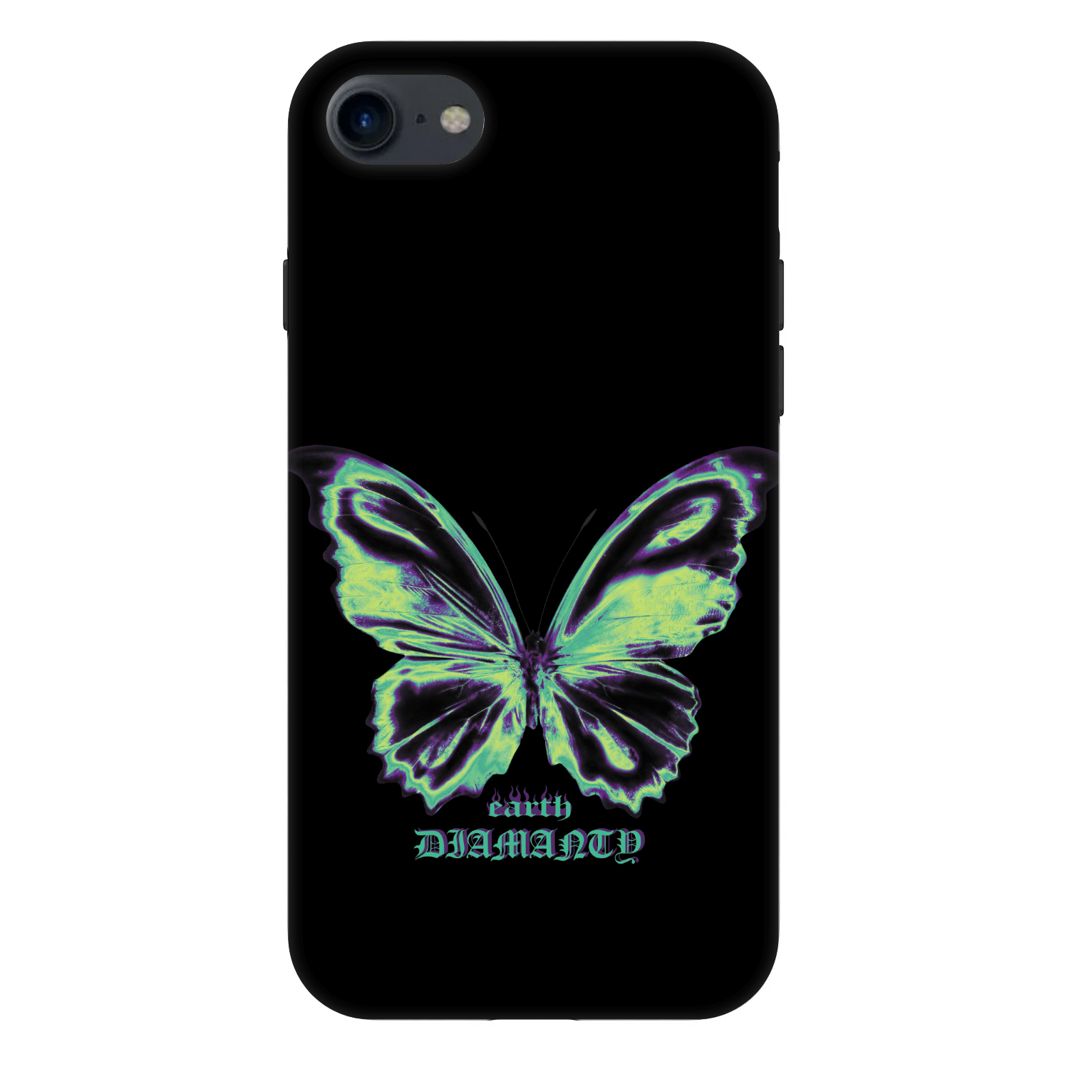 Picasee Fashion Case za Apple iPhone SE 2020 - Diamanty Blue