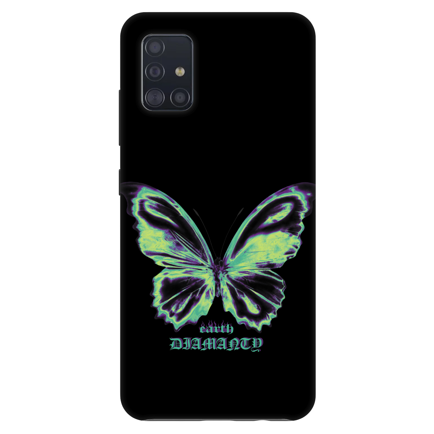 Picasee Fashion Case za Samsung Galaxy A51 A515F - Diamanty Blue