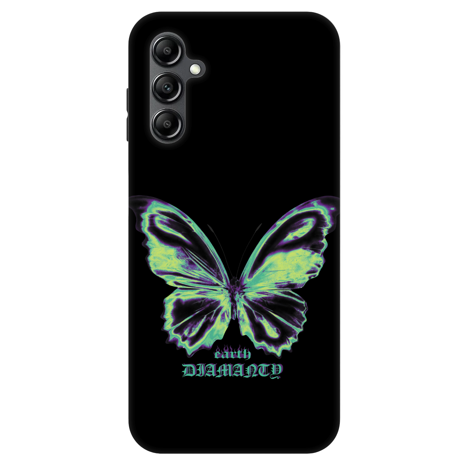 Picasee Fashion Case za Samsung Galaxy A14 4G A145R - Diamanty Blue