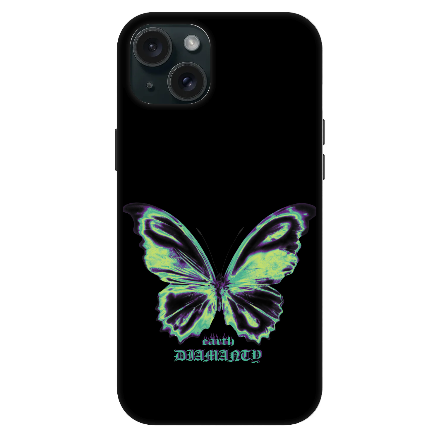 Picasee Fashion Case MagSafe za Apple iPhone 15 Plus - Diamanty Blue