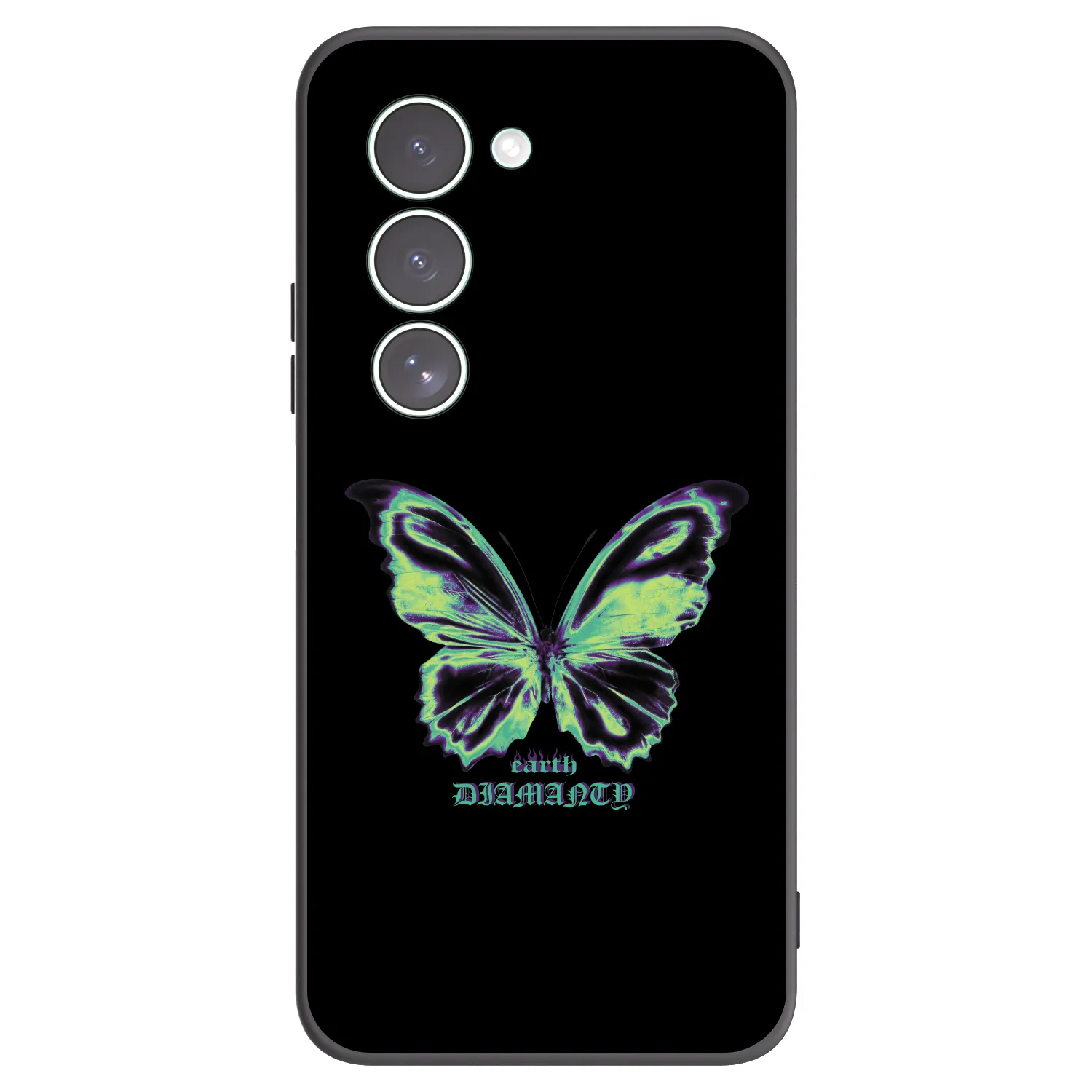 Picasee crna silikonska maskica za Xiaomi Redmi 15 5G - Diamanty Blue