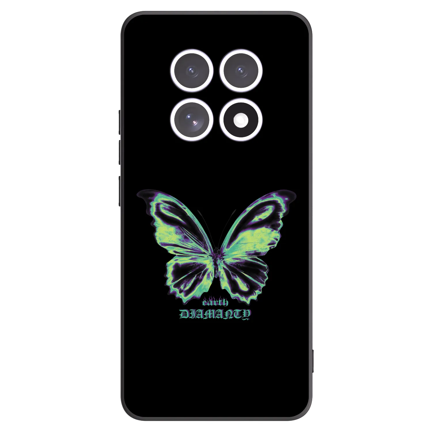 Picasee crna silikonska maskica za Xiaomi Redmi Note 15 - Diamanty Blue
