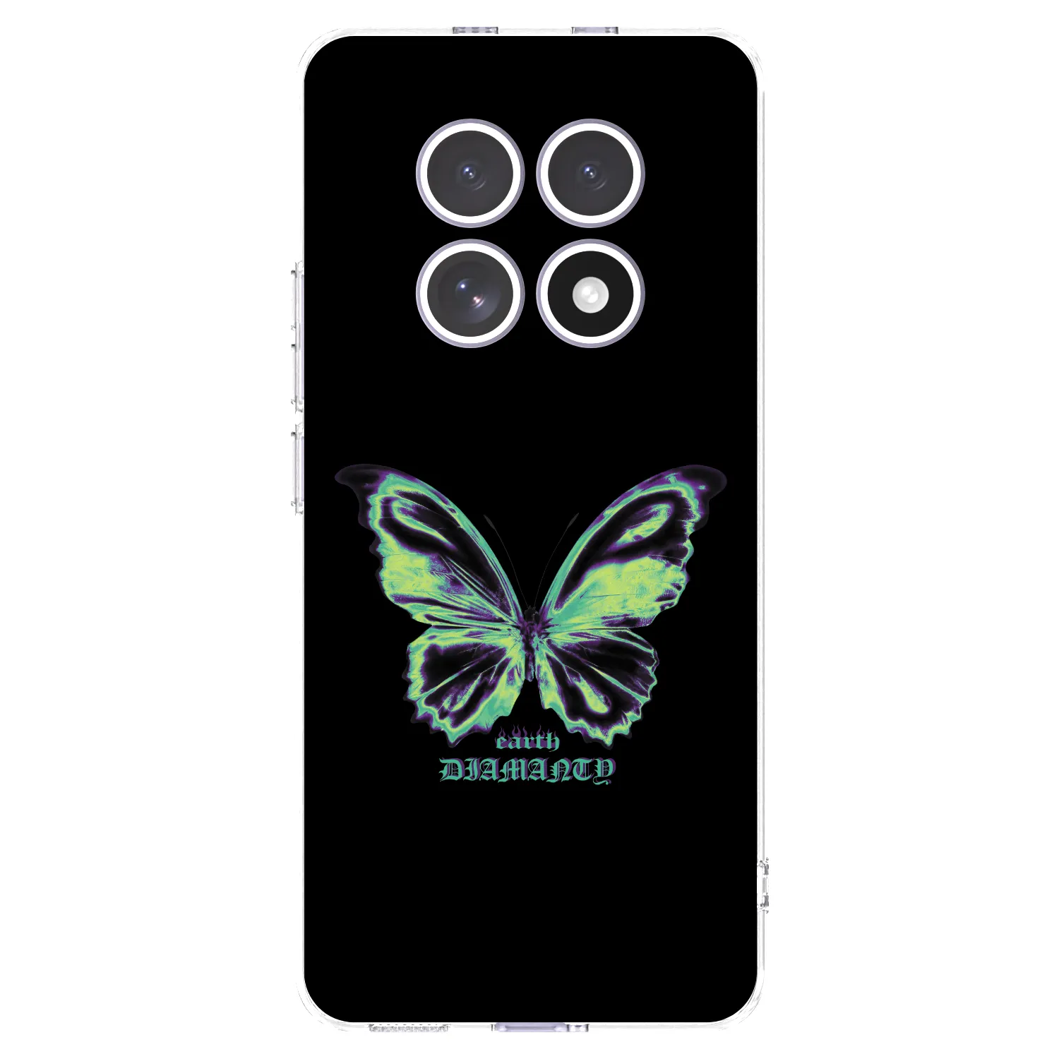 Picasee silikonska prozirna maskica za Xiaomi Redmi Note 15 - Diamanty Blue