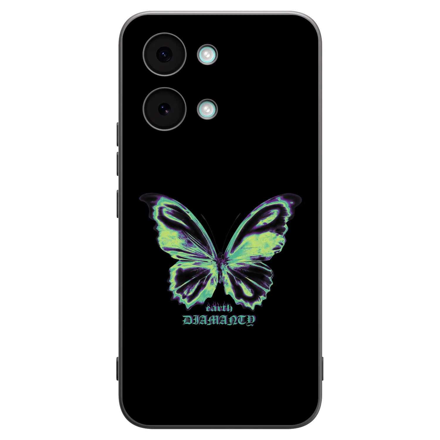 Picasee crna silikonska maskica za Xiaomi Poco X8 Pro Max - Diamanty Blue