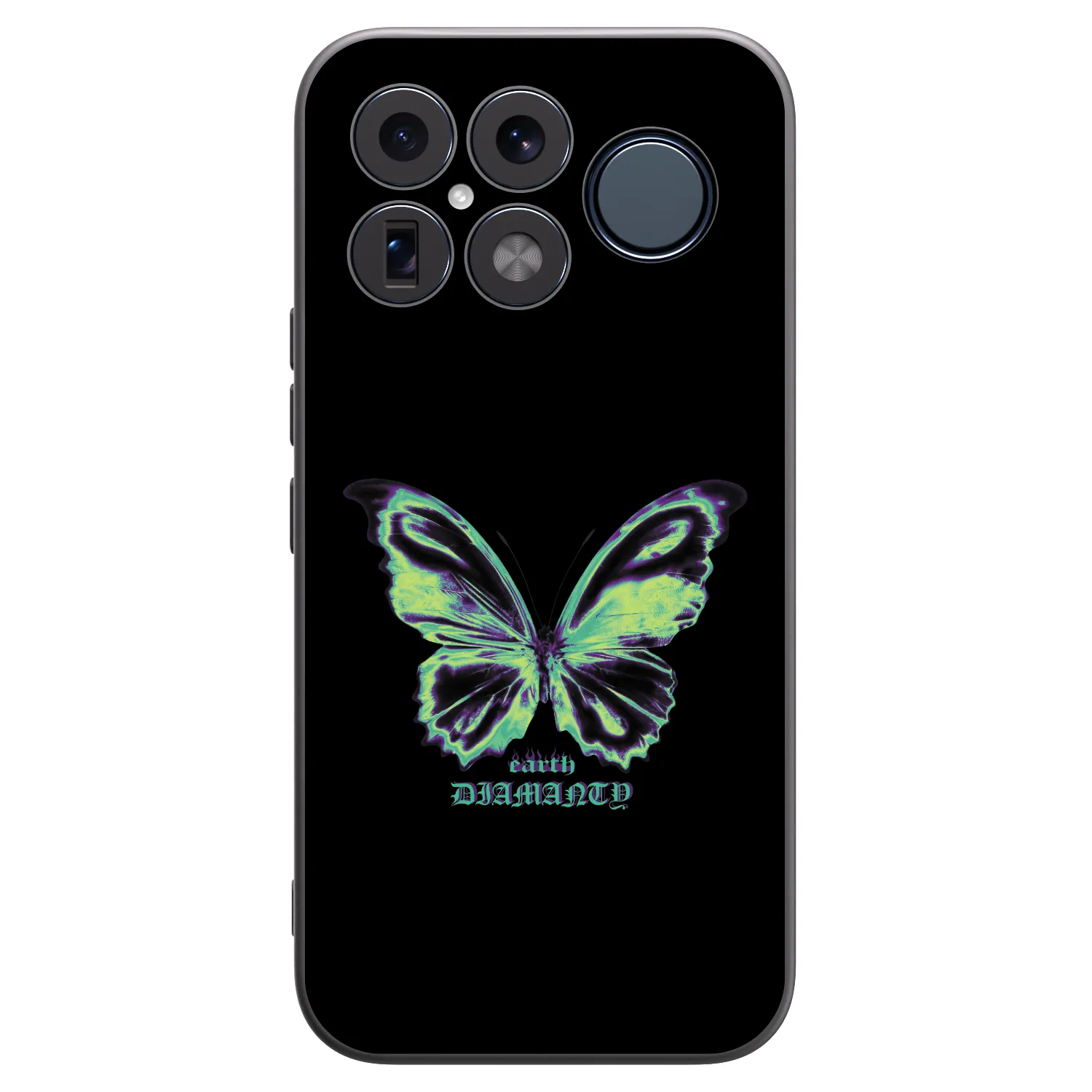 Picasee crna silikonska maskica za Xiaomi Poco F8 Ultra - Diamanty Blue