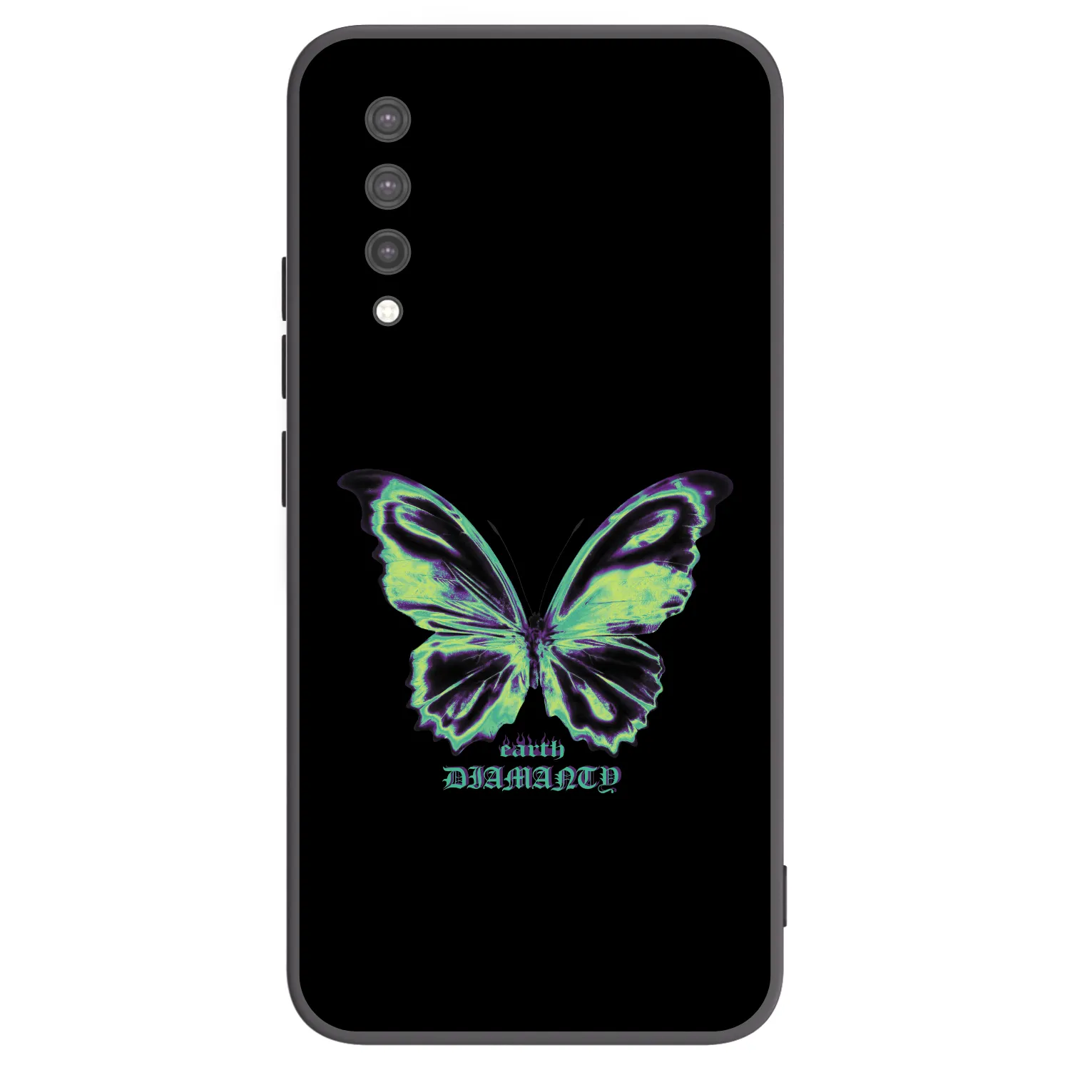 Picasee crna silikonska maskica za Xiaomi Mi 9 Lite - Diamanty Blue