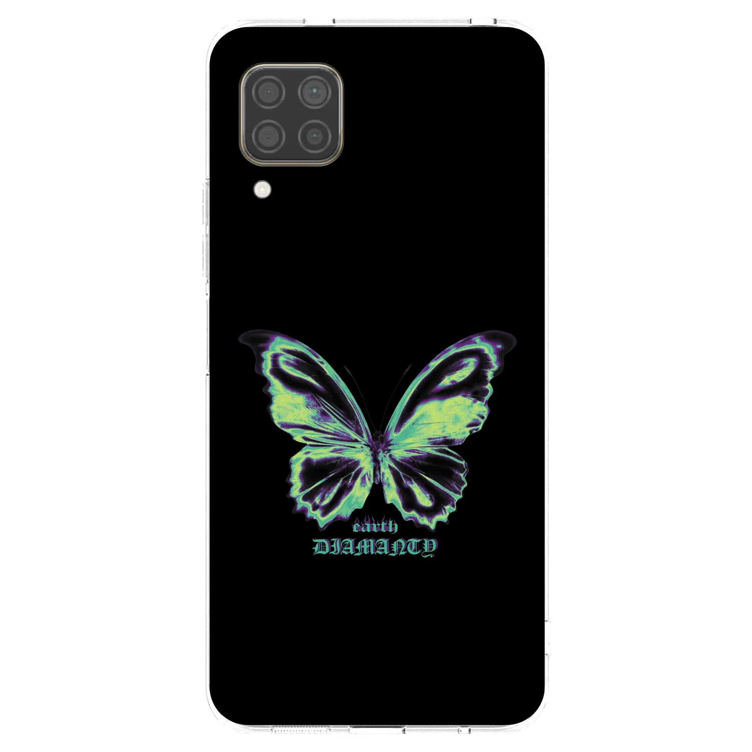 Picasee silikonska prozirna maskica za Huawei P40 Lite - Diamanty Blue