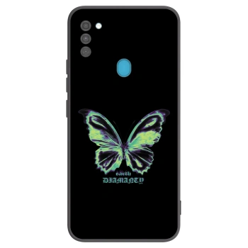 Maskica za Samsung Galaxy M11 - Diamanty Blue