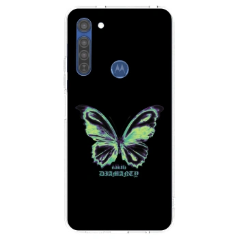 Maskica za Motorola Moto G8 - Diamanty Blue