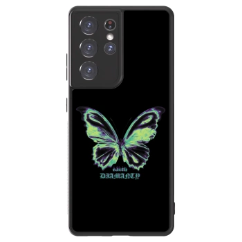 Maskica za Samsung Galaxy S21 Ultra 5G G998B - Diamanty Blue