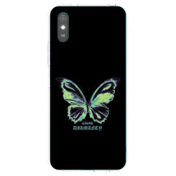 Picasee silikonska prozirna maskica za Xiaomi Redmi 9AT - Diamanty Blue