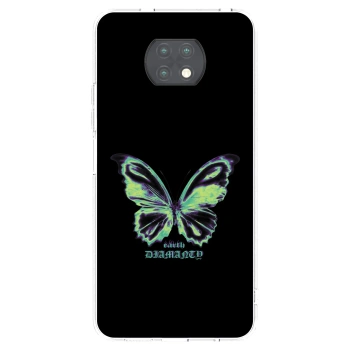 Picasee silikonska prozirna maskica za Xiaomi Redmi Note 9T - Diamanty Blue