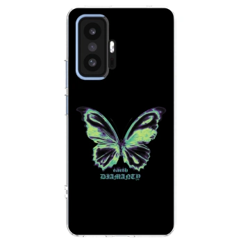 Picasee silikonska prozirna maskica za Xiaomi 11T - Diamanty Blue