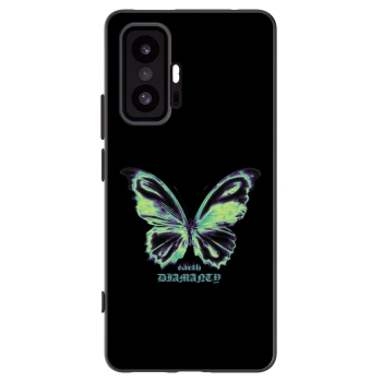 Picasee crna silikonska maskica za Xiaomi 11T Pro - Diamanty Blue