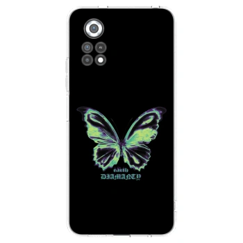 Picasee silikonska prozirna maskica za Xiaomi Poco X4 Pro 5G - Diamanty Blue