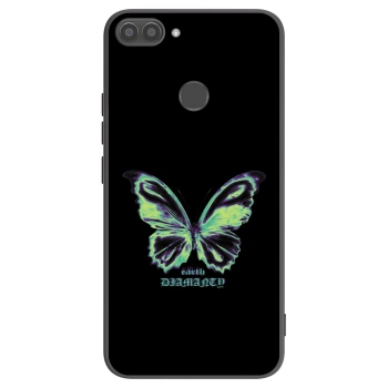 Maskica za Huawei P Smart - Diamanty Blue