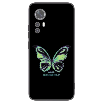 Picasee crna silikonska maskica za Xiaomi 12X - Diamanty Blue