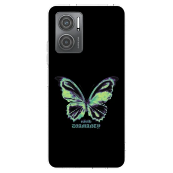 Picasee silikonska prozirna maskica za Xiaomi Redmi 10 5G - Diamanty Blue
