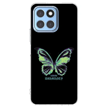 Picasee silikonska prozirna maskica za Honor X6 - Diamanty Blue