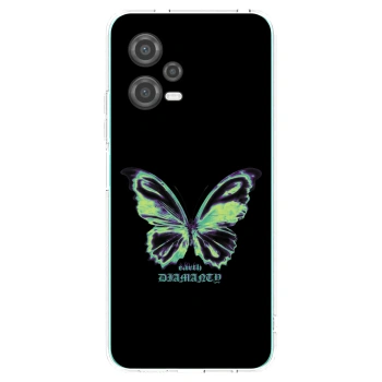 Picasee silikonska prozirna maskica za Xiaomi Poco X5 - Diamanty Blue