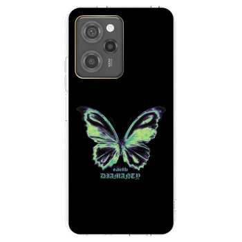 Picasee crna silikonska maskica za Xiaomi Poco X5 Pro - Diamanty Blue