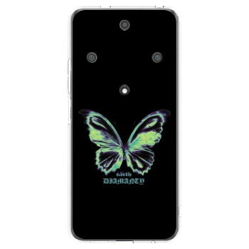 Picasee silikonska prozirna maskica za Honor Magic5 Lite 5G - Diamanty Blue