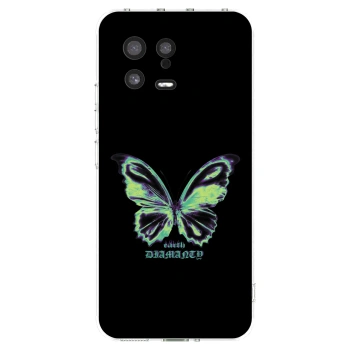 Picasee silikonska prozirna maskica za Xiaomi 13 - Diamanty Blue