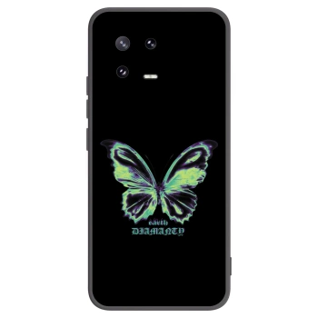 Picasee crna silikonska maskica za Xiaomi 13 Pro - Diamanty Blue