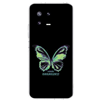 Picasee silikonska prozirna maskica za Xiaomi 13 Pro - Diamanty Blue