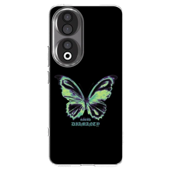 Picasee silikonska prozirna maskica za Honor 90 5G - Diamanty Blue