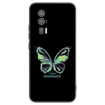 Picasee crna silikonska maskica za Xiaomi Poco F5 Pro 5G - Diamanty Blue
