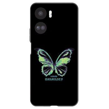 Picasee crna silikonska maskica za Honor 90 Lite 5G - Diamanty Blue