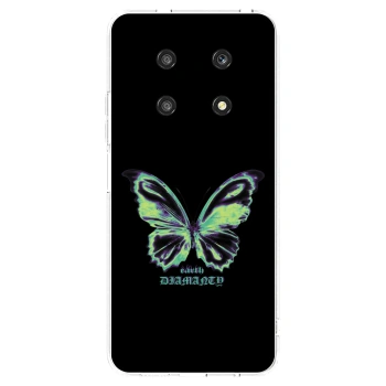 Picasee silikonska prozirna maskica za Honor Magic4 Lite 5G - Diamanty Blue