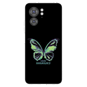 Picasee silikonska prozirna maskica za Motorola Edge 40 - Diamanty Blue