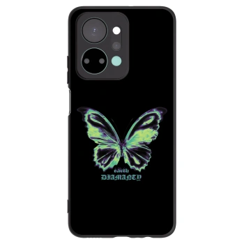 Picasee crna silikonska maskica za Honor X7a - Diamanty Blue
