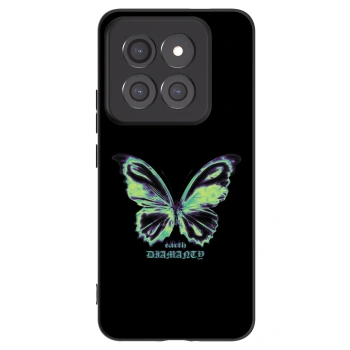 Picasee crna silikonska maskica za Xiaomi 14 Pro - Diamanty Blue