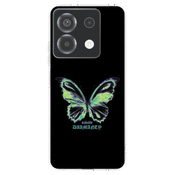 Picasee silikonska prozirna maskica za Xiaomi Poco X6 - Diamanty Blue