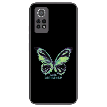 Picasee crna silikonska maskica za Xiaomi Redmi Note 12 Pro 4G - Diamanty Blue
