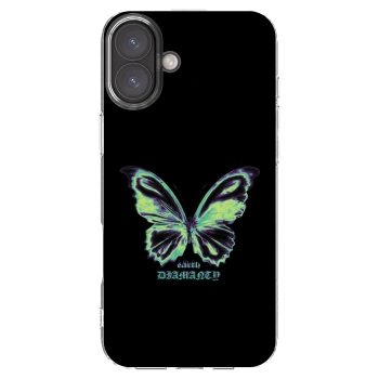 Picasee silikonska prozirna maskica za Apple iPhone 16 Plus - Diamanty Blue