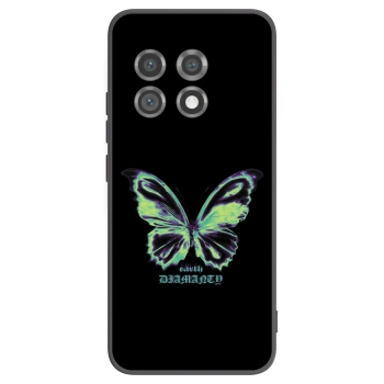 Picasee crna silikonska maskica za OnePlus 11 5G - Diamanty Blue