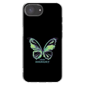 Picasee silikonska prozirna maskica za Apple iPhone 16e - Diamanty Blue