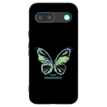 Picasee crna silikonska maskica za Google Pixel 8 - Diamanty Blue
