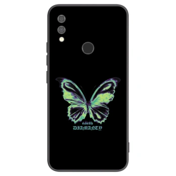 Picasee crna silikonska maskica za Xiaomi Redmi Note 7 - Diamanty Blue
