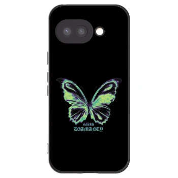 Picasee crna silikonska maskica za Google Pixel 9a - Diamanty Blue