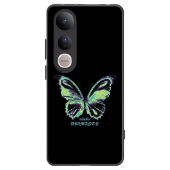 Picasee crna silikonska maskica za Vivo V50 Lite 5G - Diamanty Blue